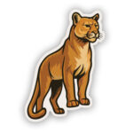 Mountain Lion Sticker