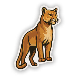 Mountain Lion Sticker