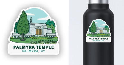 Palmyra New York LDS Temple sticker preview