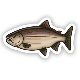 Salmon Sticker