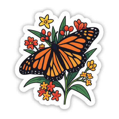 Butterfly sticker