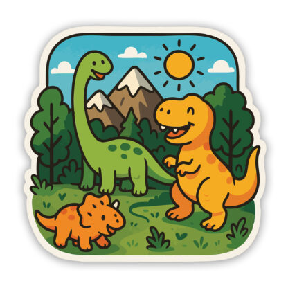 Dinosaurs sticker