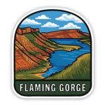 Flaming Gorge Sticker