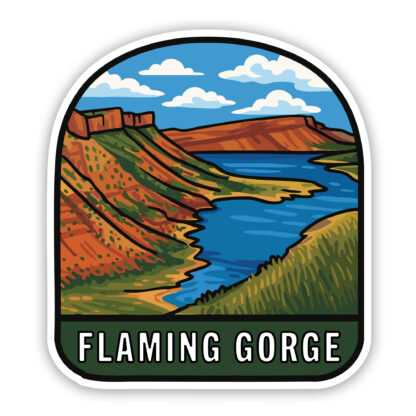 Flaming Gorge Sticker