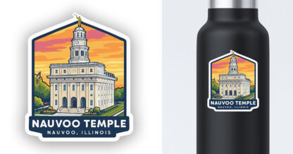Nauvoo temple sticker preview
