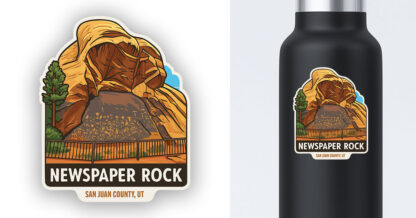 Newspaper rock sticker Utah preview