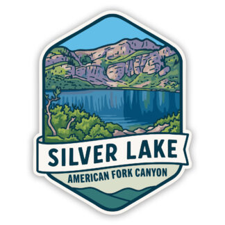 Silver Lake Hike Sticker American Fork Canyon