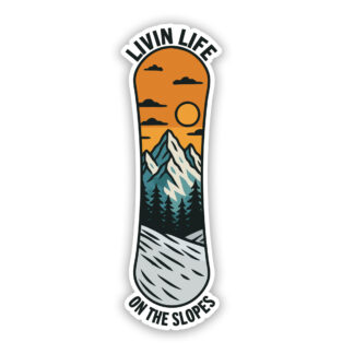 Snowboard sticker