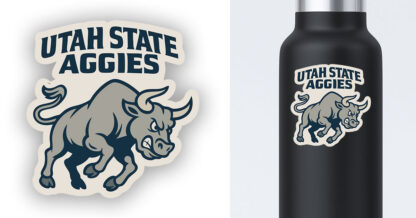 Utah State Aggies Bull sticker preview
