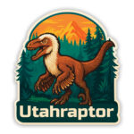 Utahraptor sticker