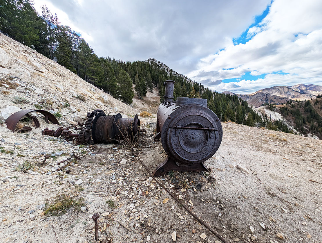Prince of Wales Mine Trail Equipment
