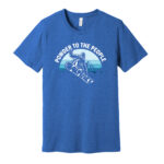 Powder to the people snowboard t shirt