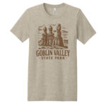 Goblin Valley State Park T Shirt Heather Tan