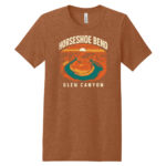 Horseshoe Bend T Shirt heather autumn
