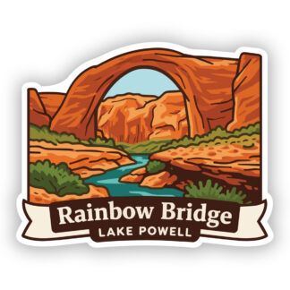 Rainbow Bridge Lake Powell Sticker