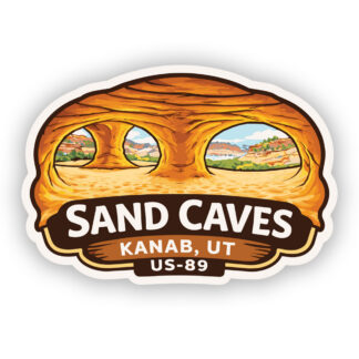 Sand Caves Kanab Utah Sticker