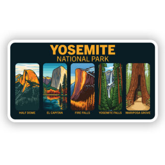 Yosemite National Park Sticker
