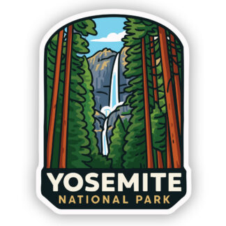 Yosemite Sticker Waterfall