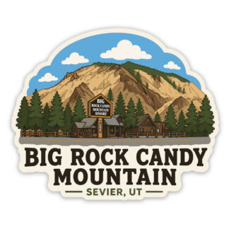 Big Rock Candy Mountain sticker