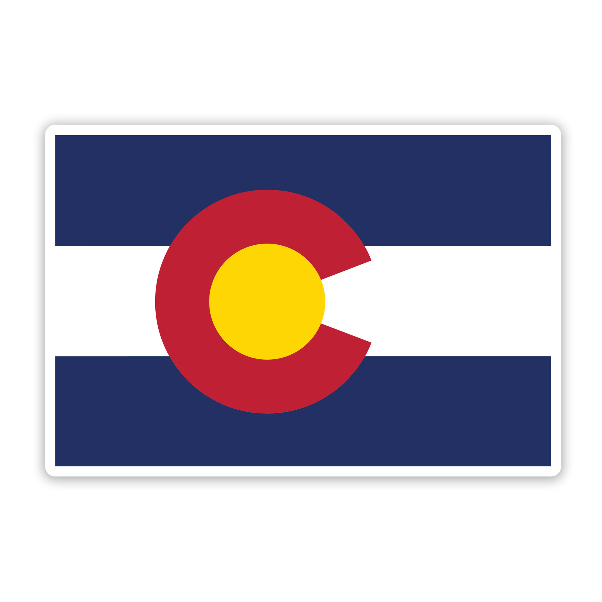 Colorado State Flag sticker