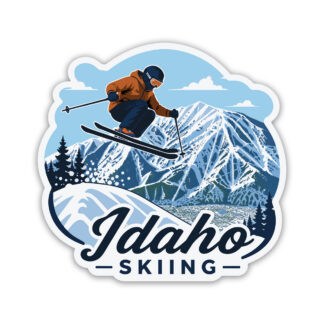 Idaho Ski Sticker Men's