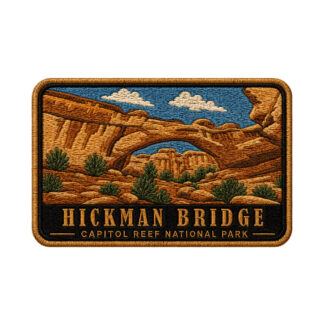 Capitol Reef National Park Patch Hickman Bridge