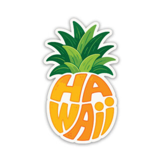Hawaii Pineapple Sticker