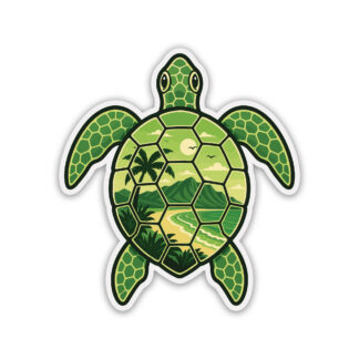 Hawaii Turtle Sticker