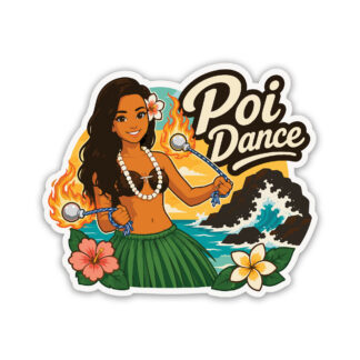Poi Dance Sticker