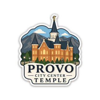 Provo Temple Sticker