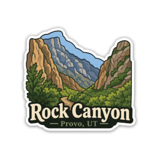 Rock Canyon Sticker Provo, Utah