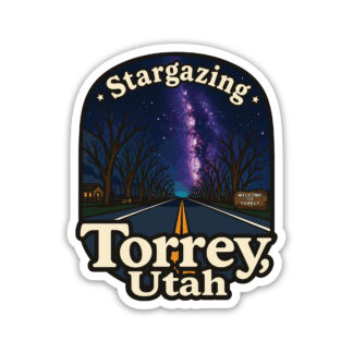 Torrey Utah Sticker Stargazing