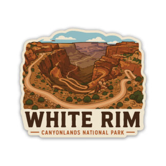 Canyonlands sticker of the White Rim
