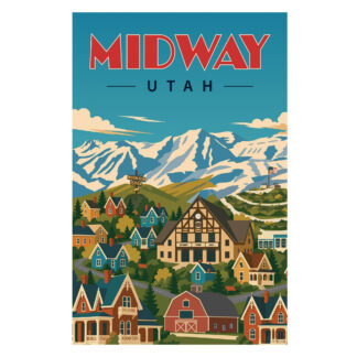Midway Utah Poster