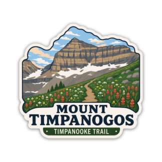 Mount Timpanogos Sticker Timpanooke Trail