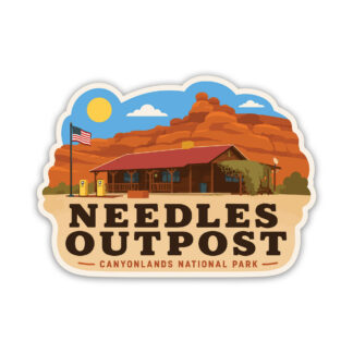 Needles Outpost Sticker