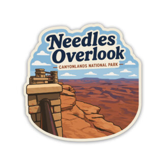 Needles Overlook Sticker