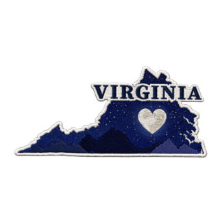 Virginia Shape Patch Design