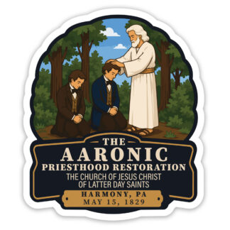 Aaronic Priesthood Restoration sticker LDS