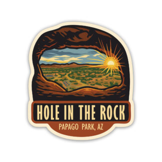 Hole in the Rock Sticker Arizona