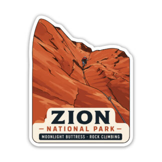 Moonlight Buttress Zion Sticker